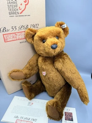 Steiff 404009 Teddybär PB 55 Replica limitiert 7000 aus 2002 55cm groß - Bild 1 von 4