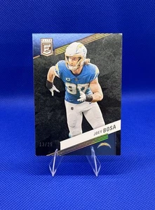 2023 Donruss Elite Joey Bosa Black Parallel SP /25 - Picture 1 of 2