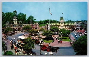 1961 Anaheim, Kalifornien Postkarte - Vintage Main Street in Disneyland - Bild 1 von 2