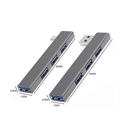 Hub USB C 3.0 Tipo C 4 Puertos Multi USB Splitter OTG --Adaptador para Xiaomi Lenovo  - Imagen 1 de 4