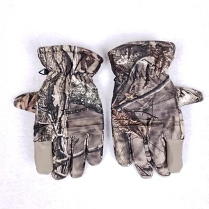 Huntworth Gloves Camo Hunting Outdoor Winter Medium Insulated Touchscreen - Picture 1 of 5
