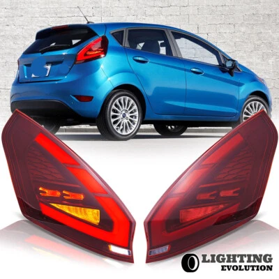 VLAND For 2014-2019 Ford Fiesta Hatchback LED Tail Lights Dynamic Lamps A Pair — 第 1/4 张图片