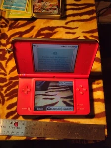 Nintendo DS DSi XL 25th Anniversary Edition Mario Bros. Red Handheld Game System - Foto 1 di 24