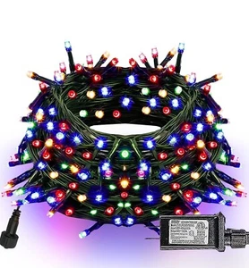 Christmas Multi-Colored Light, 66Ft 200 LED String Light with 8 Modes - Picture 1 of 7