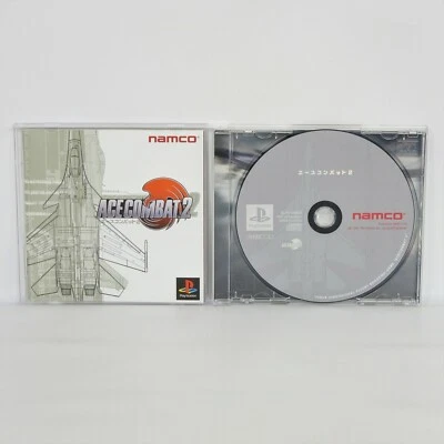 ACE COMBAT 2 PS1 Playstation For JP System p1 - Image 1 of 2