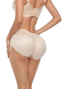 Feminine Hip Sponge Pads Enhancer High waist Fake Ass Buttock Padded Panties - Picture 1 of 16