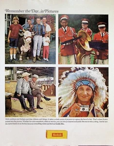 VINTAGE 1960s Print Ad ~ Kodak Film ~ Remember the Day...in Pictures - Picture 1 of 1
