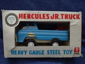 Vintage 1968 Bandai Heavy Guage Steel Hercules Jr. Wrecker Truck Made in Japan - Picture 1 of 5