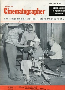 AMERICAN CINEMATOGRAPHER MAGAZINE * JUNE 1960* SERVING ALL FIELDS OF MOTION PICT - Picture 1 of 1