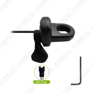 Acelerador de pulgar con enchufe 3P SM para scooter eléctrico bicicleta eléctrica 12V 24V 36V 48V 60V 72V - Imagen 1 de 5