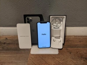 New Apple iPhone 11 Pro 64GB Midnight Green/Space Gray, Cricket, Never Activated - Picture 1 of 16