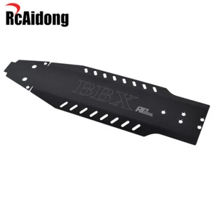 Placa protectora de chasis de aluminio para Tamiya BBX BB-01 Hop Ups (negra) - Imagen 1 de 8