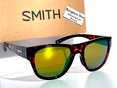 Gafas de sol Smith Optics ROCKAWAY Tortoise ChromaPop polarizadas lentes espejadas verdes Foto 1 de 4