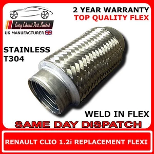 Tubo Delantero Renault Clio 1.2i 1998-2005 Soldadura Repuesto Flex Flexi - Imagen 1 de 1