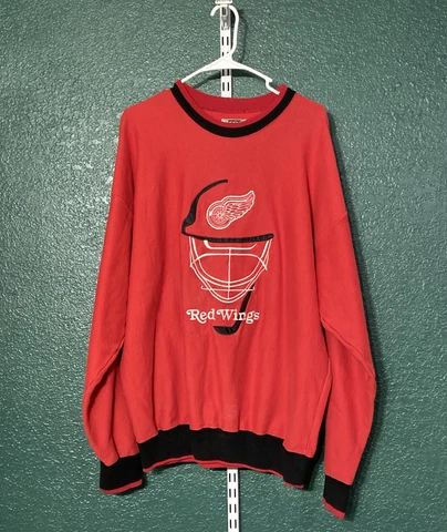 Detroit Red Wings Vintage Sweater XL Cover