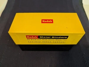 50 Kodak Metal Binders for 2x2 Inch Slide Cover Glass, Thin NOS - Picture 1 of 3