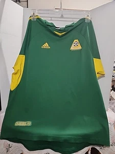 Camiseta de fútbol local Adidas original Australia 2001/02 verde para hombre grande - Imagen 1 de 5