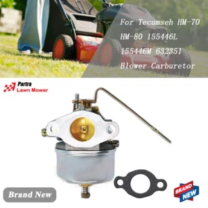 632351 For Tecumseh HM-70 HM-80 155446L 155446M 155446M Leaf Blower Carburetor - Picture 1 of 9