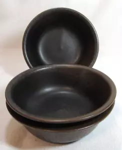 ARABIA di Finlandia Vintage RUSKA Tre (3) Coupe Ciotole per Cereali Ottime Condizioni - Foto 1 di 8