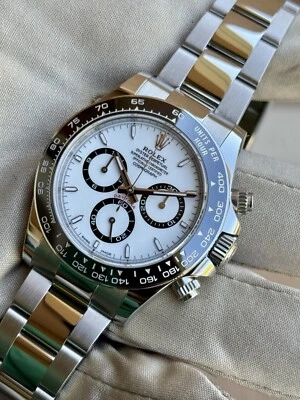 2025 Rolex Cosmograph Daytona 126500LN White Dial NEW COMPLETE - Image 1 of 4