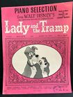 Lady and the Tramp Piano Selection Disney sheet music folio 5 songs Peggy Lee photo