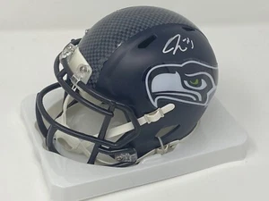 Jaxon Smith-Njigba Seattle Seahawks Signed Riddell Speed Mini Helmet Autographed - Picture 1 of 5