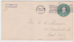 TurtlesTradingPost- Providence, RI 1906- Town Cancel on Postal Stationary - Picture 1 of 1