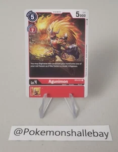 Aguinimon BT4-011 U Pre-Release *VLP* Digimon Card - Picture 1 of 4