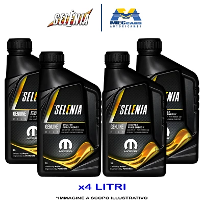 4 LITRI SELENIA DIGITEK PURE ENERGY 0W30 OLIO MOTORE PER AUTO ACEA C2 EURO 6 - Immagine 1 di 4