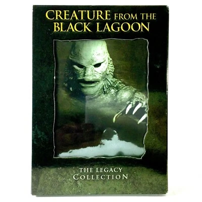 Creature From The Black Lagoon: Legacy 3 Film Coll. (2-Disc DVD, 1954) Like New! - Image 1 of 4