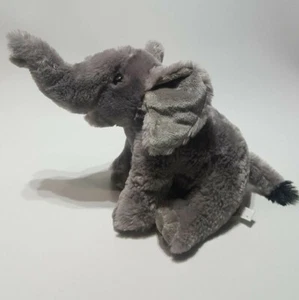 Adventure Planet sitzender Elefant Plüschtier - superweich 8 Zoll Stofftier - Bild 1 von 5