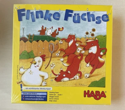 NEU HABA Flinke Füchse 2 - 4 Spieler Brettspiel Weihnachten Rarität OVP - Bild 1 von 4