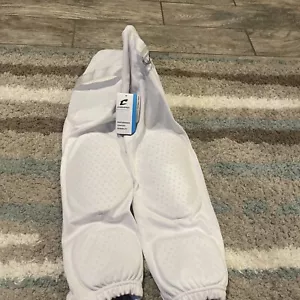 Champro Football Pants with Integrated Built in Pads White Adult Small - Picture 1 of 8