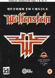 Return to Castle Wolfenstein PC Windows CD-rom video game5030917014840inc manual - Picture 1 of 9