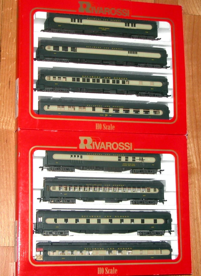 HO RIVAROSSI 6894 6895 A B SET 1920'S DELAWARE & HUDSON - Image 1 of 3
