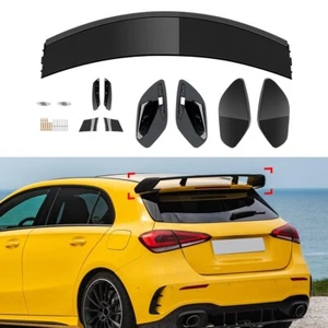 Carbon fiber Trunk roof Spoiler Wing AMG style For MB A W176 213-18 E - Picture 1 of 9