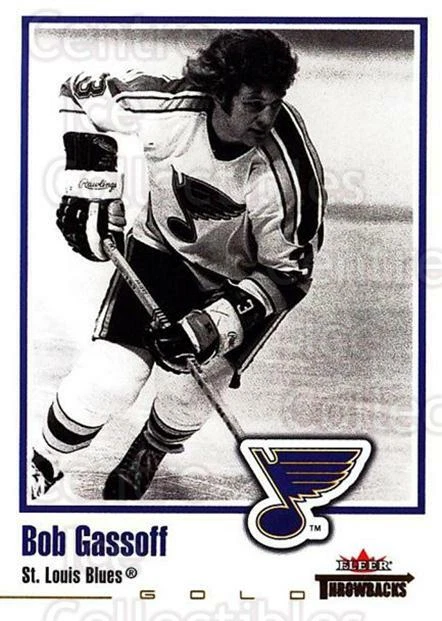 2002-03 Fleer Throwbacks Gold #64 Bob Gassoff - Image 1 of 1