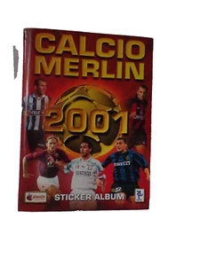 Merlin Calcio Merlin 2001 Sticker Album Incomplete - Picture 1 of 1
