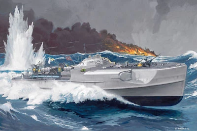 REVELL  Deutsches Schnellboot S-100 1/72 gebaut built !!! - Bild 1 von 4