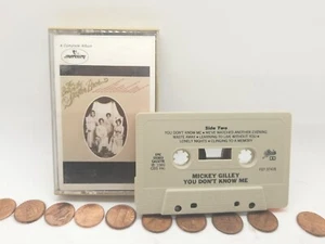 The Best Of The Statler Brothers & MICKEY GILLEY You Dont Know Me 2 Cassette LOT - Picture 1 of 8