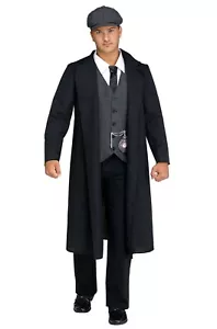 Blinder Badboy Peaky Blinders  Adult Costume ONE SIZE Includes Hat  and Jacket - Picture 1 of 2