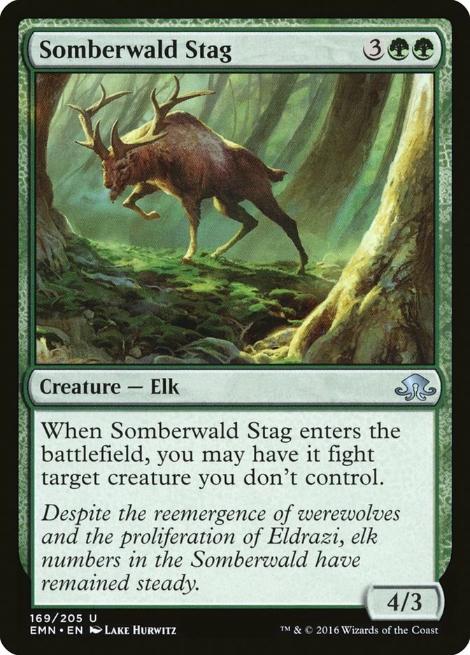 4 Somberwald Stag 4x x4 - NM - Eldritch Moon - SPARROW MAGIC - Image 1 of 1