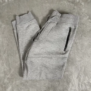 Akademiks Jogger Sweatpants Men’s L Zipper Pocket Athletic Fit Gray - Picture 1 of 8