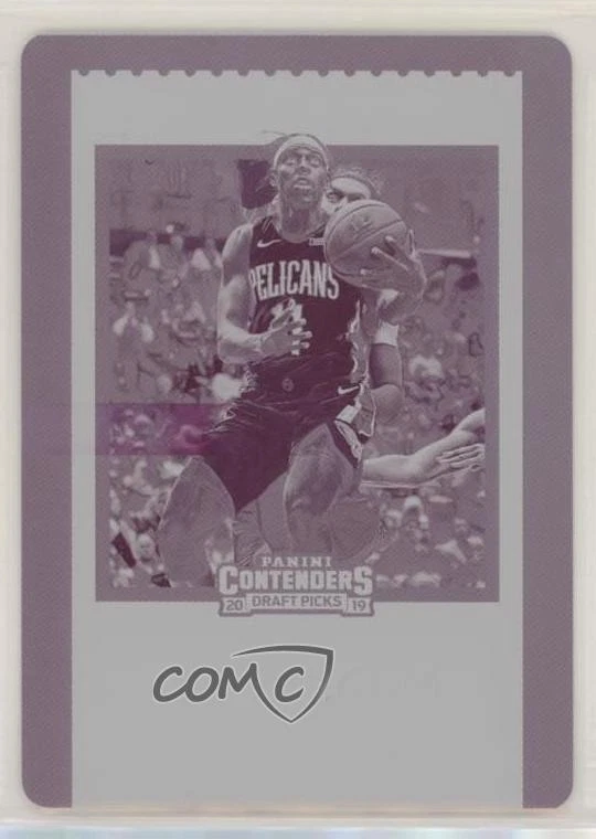 2019 Panini Contenders Draft Picks Printing Plate Magenta 1/1 Jrue Holiday uk2 - Image 1 of 3
