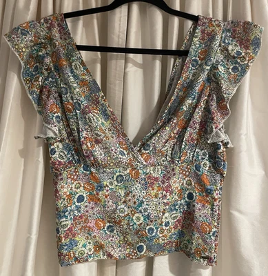 CAMISA O' NEILL FLORECIDA MUJER TALLA GRANDE Foto 1 de 4