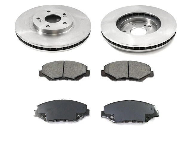 Front Brake Pad and Rotor Kit For 2003-2008 Honda Pilot 2006 2005 2007 GK378DQ - Image 1 of 1