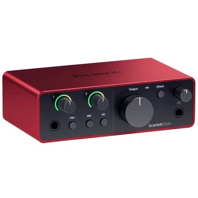 Audio Interface Focusrite Scarlett Solo 4th Gen Audio Interface NEU - Bild 1 von 3