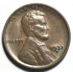 1932-D LINCOLN WHEAT CENT BETTER DATE extra fine - Picture 1 of 2