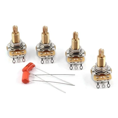 4x TAOT Custom CTS 500K Ollas 3/4” Largo + 2x Naranja Gota 0,022uf 200V Tapas Foto 1 de 4