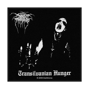 DARKTHRONE TRANSILVANIAN HUNGER  WOVEN SEW ON PATCH OFFICIALLY LICENSED - Picture 1 of 8